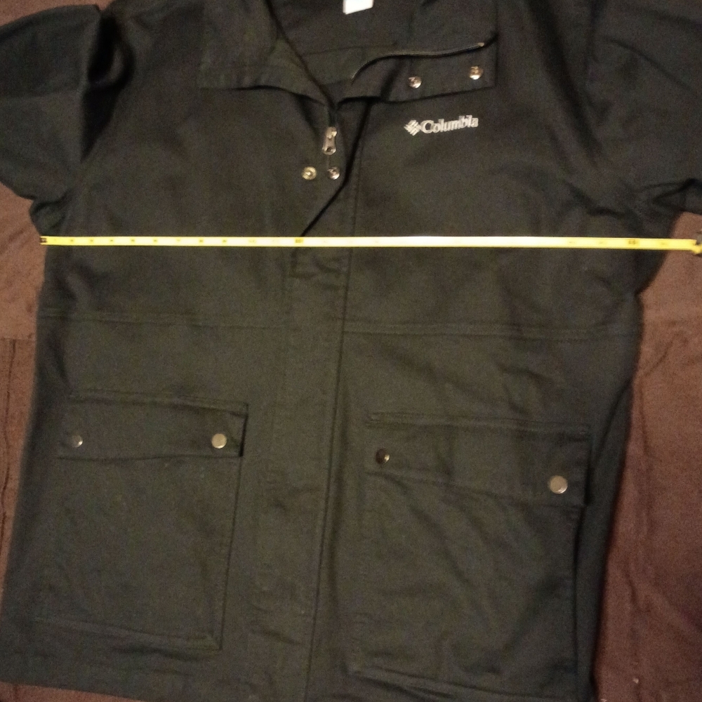 Columbia Loma Vista Black Field Jacket Snap/Zipper Men’s XL - Picture 9 of 11